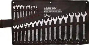 SuperCheap Auto ToolPRO 25 Pce Spanner Set offer