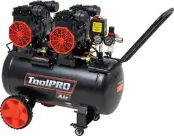 SuperCheap Auto ToolPRO 2.75HP 50L Silenced Air Compressor offer