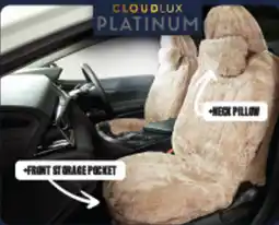SuperCheap Auto Platinum CLOUDLUX Sheepskin Seat Covers offer