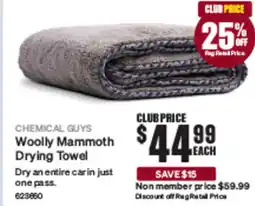 SuperCheap Auto Chemical Guys Woolly Mammoth offer