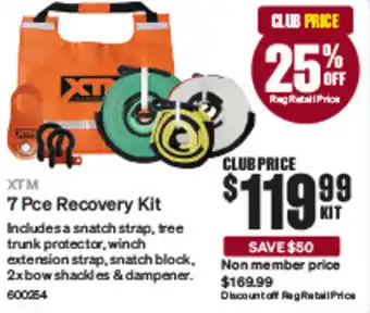 SuperCheap Auto XTM 7 Pce Recovery Kit offer