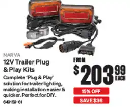 SuperCheap Auto Narva 12V Trailer Plug & Play Kits offer