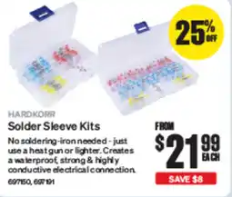SuperCheap Auto Hardkorr Solder Sleeve Kits offer