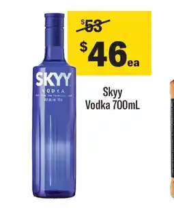 Coles Skyy Vodka offer