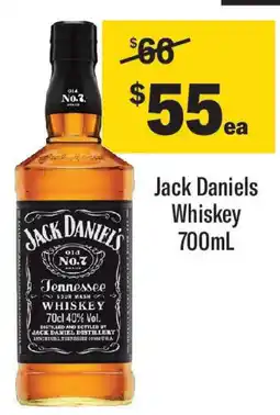 Coles Jack Daniels Whiskey offer