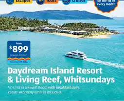 ALDI Aldi Holidays Daydream Island Resort & Living Reef, Whitsundays offer