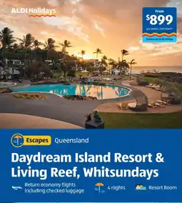 ALDI ALDI Holidays Queensland offer