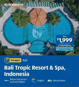 ALDI ALDI Holidays Bali Tropic Resort & Spa, Indonesia offer