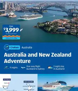 ALDI ALDI Holidays Australia and New Zealand Adventure offer