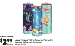 Campbells Wholesale Alani Energy Selected Varieties offer