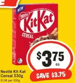 IGA Nestlé Kit Kat Cereal offer