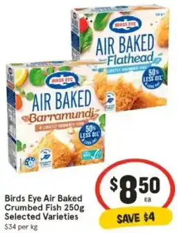 IGA Birds Eye Air Baked Crumbed Fish offer