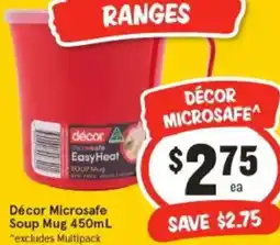 IGA Décor Microsafe Soup Mug offer