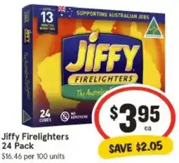 IGA Jiffy Firelighters offer