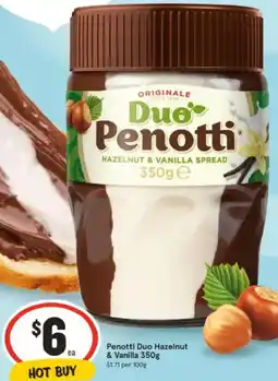 IGA Penotti Duo Hazelnut & Vanilla offer