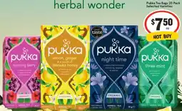IGA Pukka Tea Bags offer