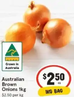 IGA Australian Brown Onions offer