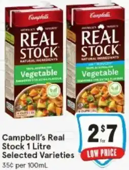 IGA Campbell's Real Stock offer