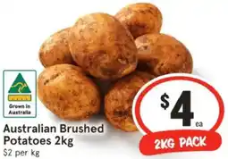 IGA Australian Brushed Potatoes offer