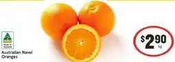 IGA Australian Navel Oranges offer