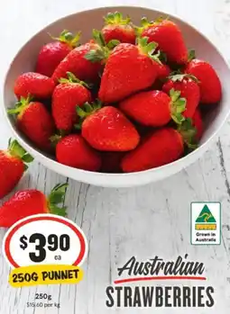 IGA Australian Strawberries offer