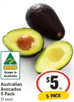 IGA Australian Avocados offer