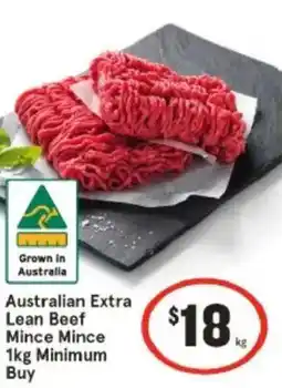 IGA Australian Extra Lean Beef Mince Mince offer