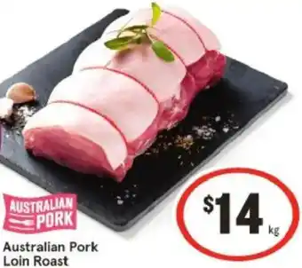 IGA Australian Pork Loin Roast offer
