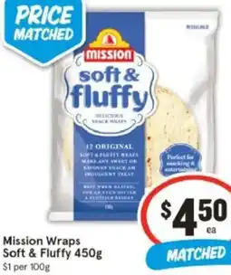 IGA Mission Wraps Soft & Fluffy offer