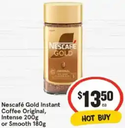 IGA Nescafé Gold Instant Coffee Original, Intense or Smooth offer
