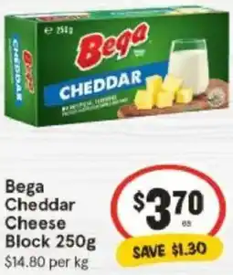 IGA Bega Cheddar Cheese Block offer
