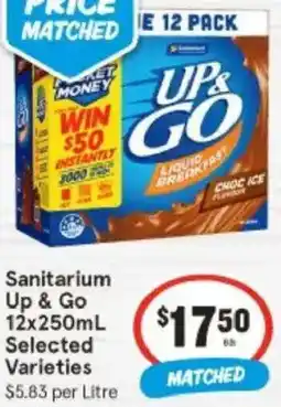 IGA Sanitarium Up & Go offer