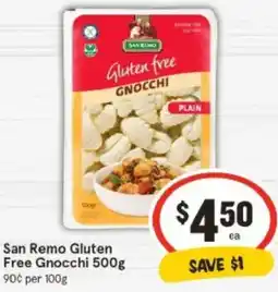 IGA San remo gluten offer