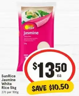 IGA Jasmine White Rice offer