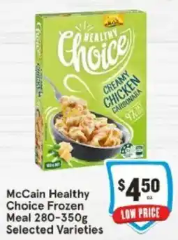 IGA McCain Healthy Choice Frozen Meal offer