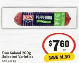 IGA Don Salami offer