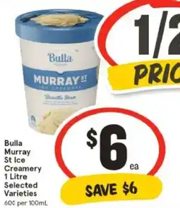 IGA Bulla Murray St Ice Creamery offer