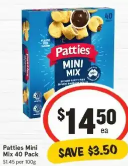 IGA Patties Mini Mix offer