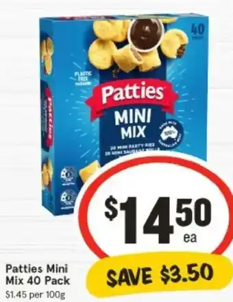 IGA Patties Mini Mix offer