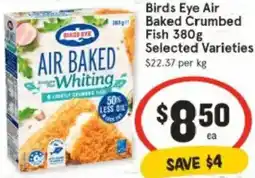 IGA Birds Eye Air Baked Crumbed Fish offer