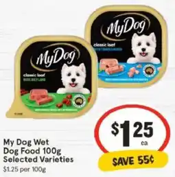 IGA My Dog Wet Dog Food offer