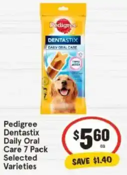 IGA Pedigree Dentastix Daily Oral offer
