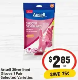 IGA ⚫ Ansell Silverlined Gloves 1 Pair offer