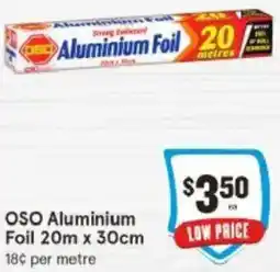 IGA OSO Aluminium Foil offer