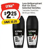 IGA Lynx Antiperspirant Roll-On offer