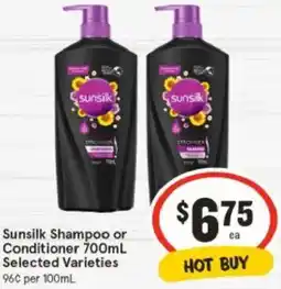IGA Sunsilk Shampoo or Conditioner offer