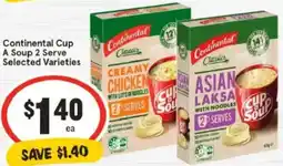 IGA Continental Cup A Soup offer
