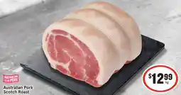 IGA Australian Pork Scotch Roast offer