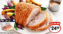 IGA Deli Pork Leg Roast offer