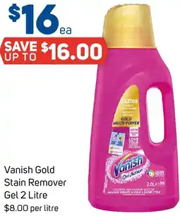 Foodland Vanish Gold Stain Remover Gel offer